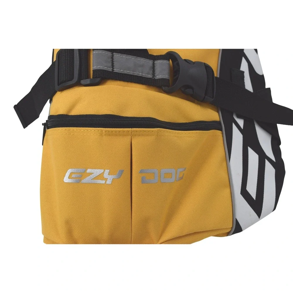 EzyDog DFD Dog Flotation‎ Device Life Jacket Yellow Large Adjustable Safety Vest